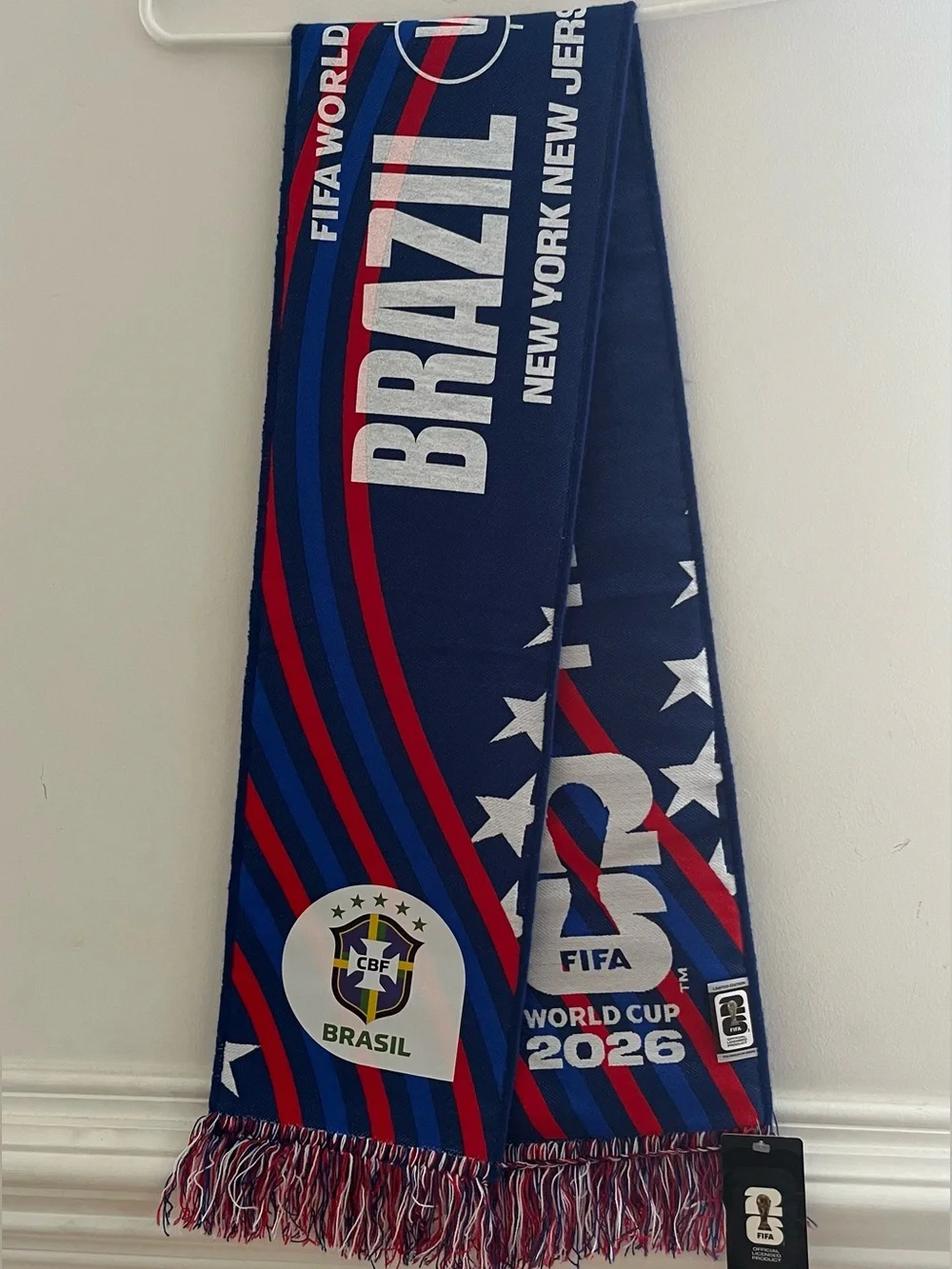 Norway vs Brazil FIFA World Cup 2026 Match Scarf